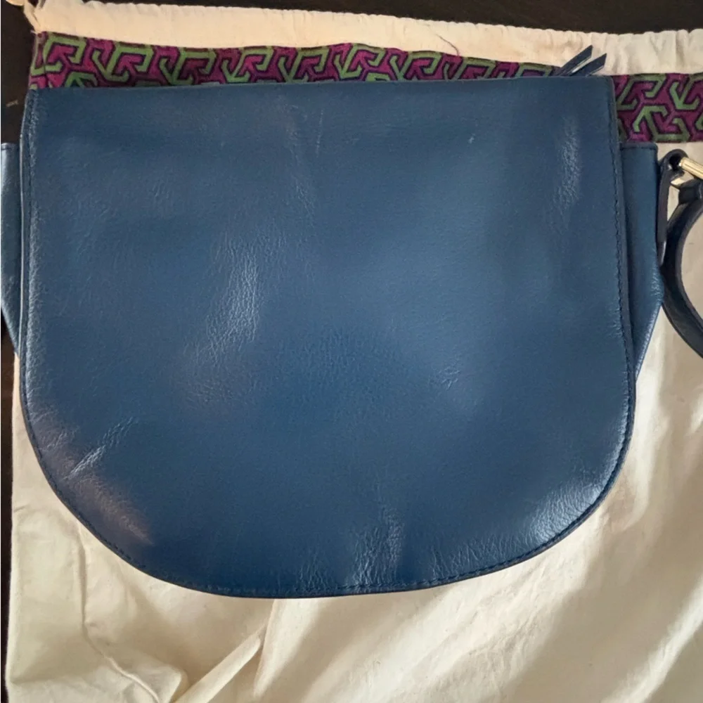 Tory Burch Brody Leather Saddle Bag Retail $450
